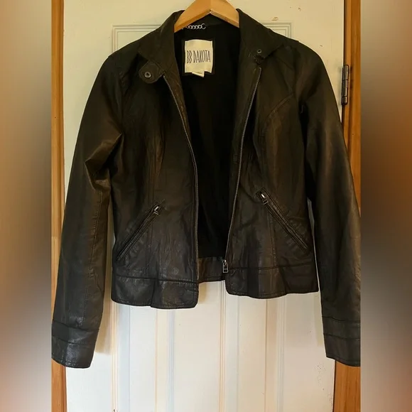 BB Dakota Women's Leather Jacket - Picture 2 of 7
